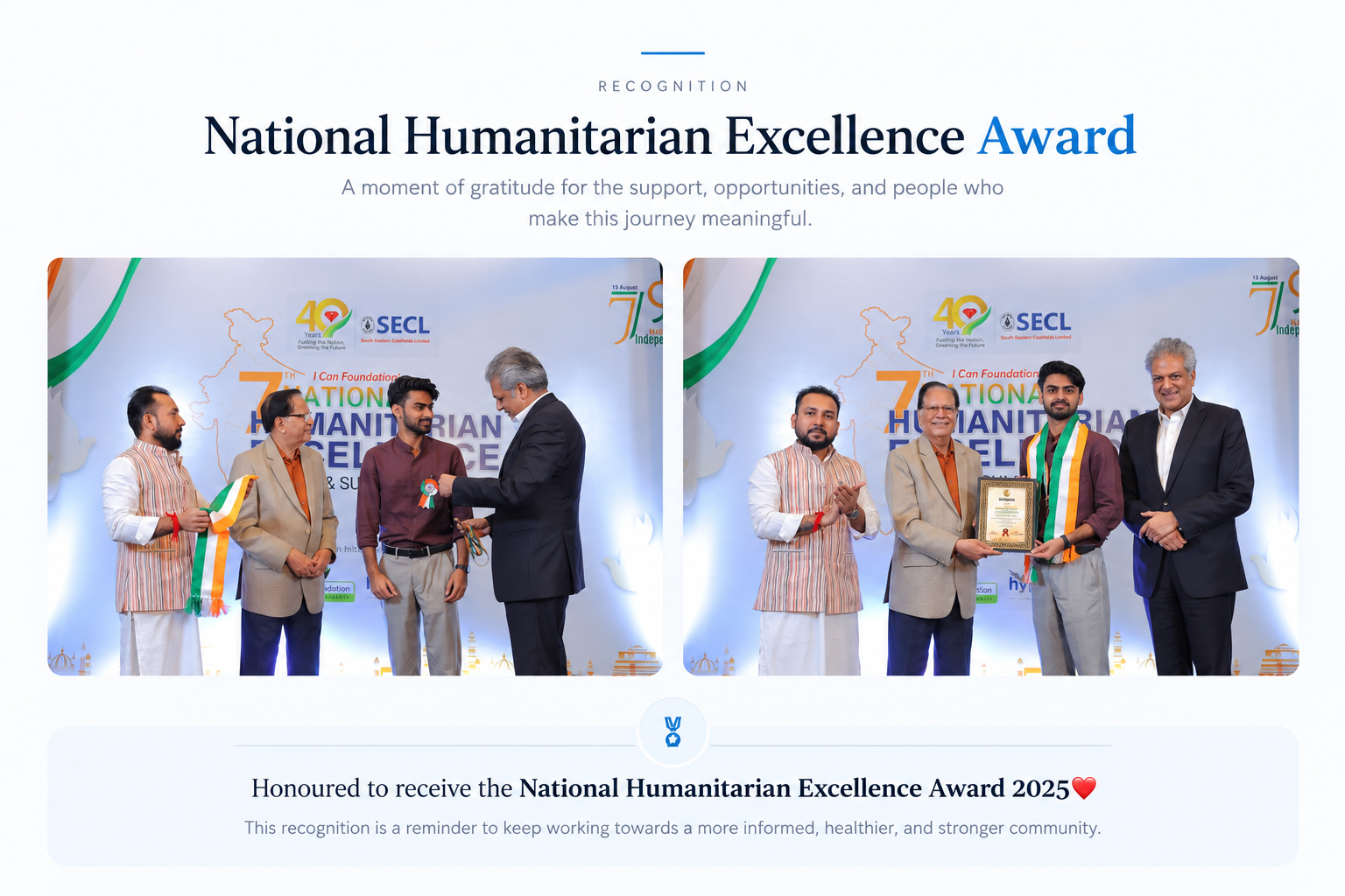 HUMANITARIAN AWARD